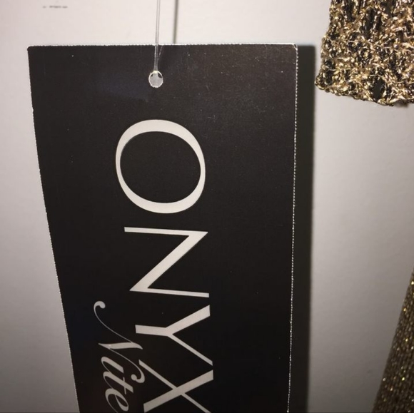 Shimmering Mother of the bride Gown with jacket Onyx Nite by Wendye Chaitin 16 - Picture 15 of 16